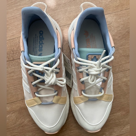 NWT Adidas Originals ZX 2K Pure Boosts - Picture 5 of 8